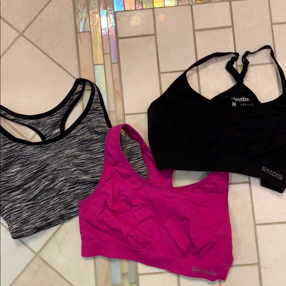 Reebok sports bras
